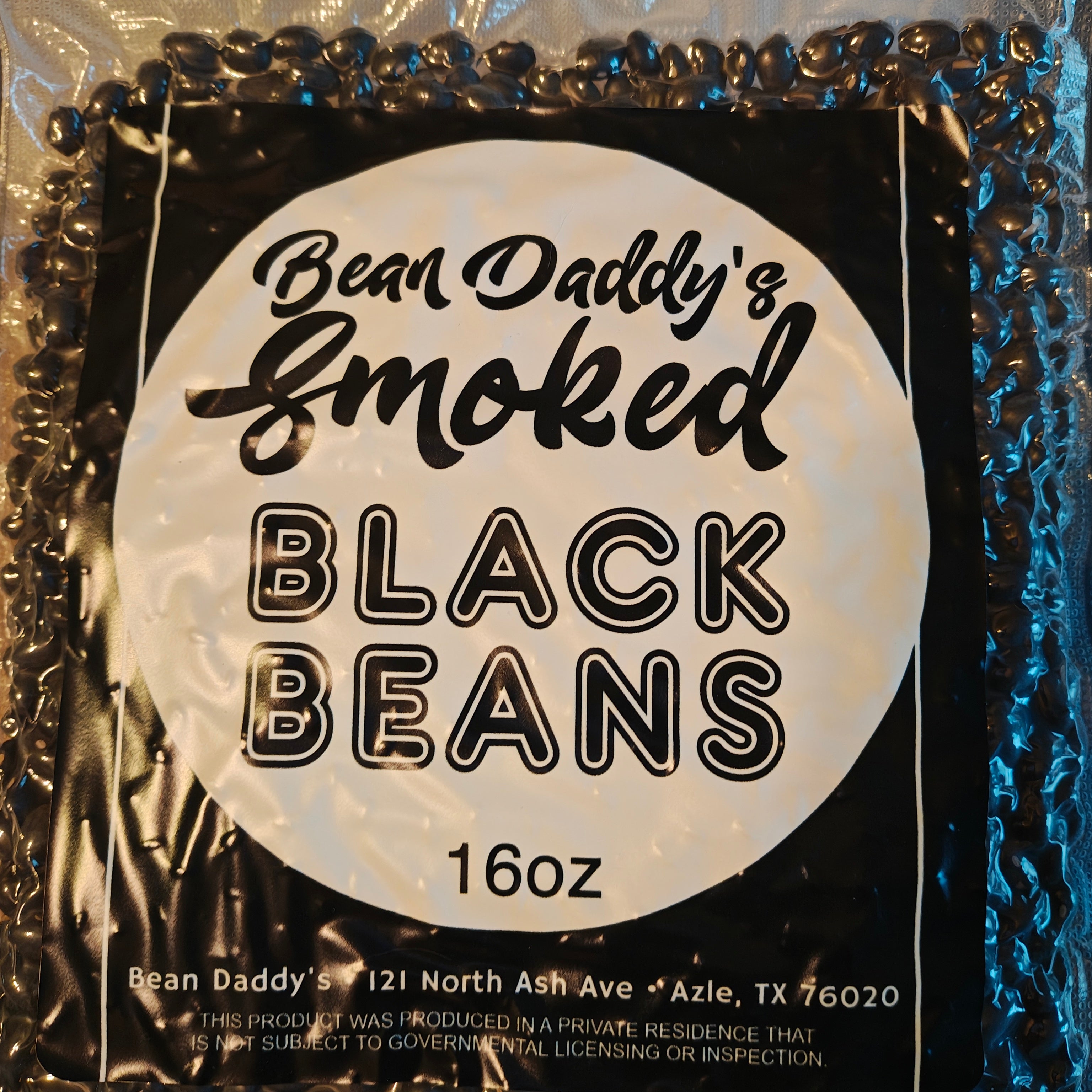 Smoked Black Beans 16oz