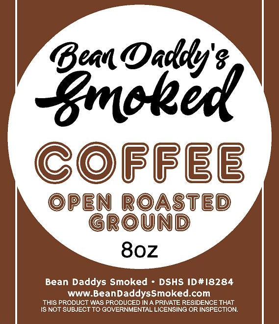 Smoked Coffee Beans 8oz
