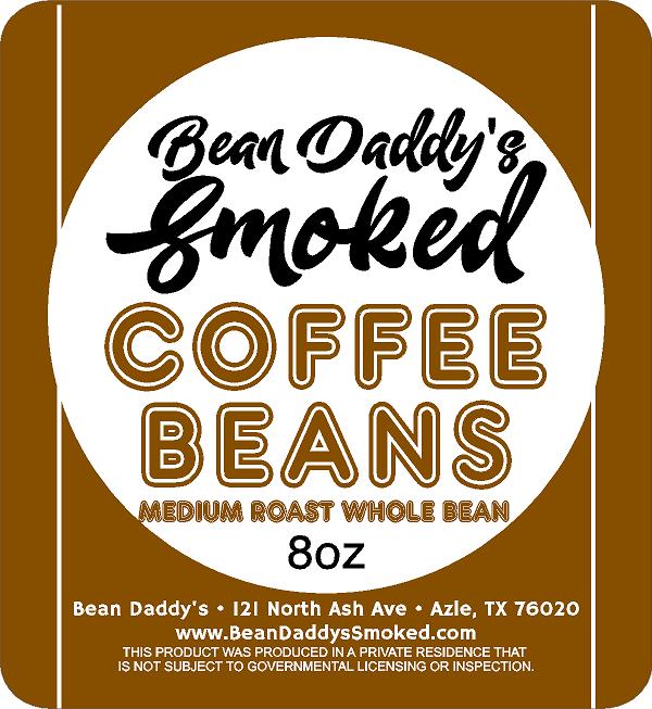 Smoked Coffee Beans 8oz